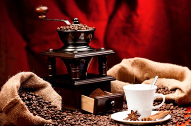 Kahve öğütücüsü.