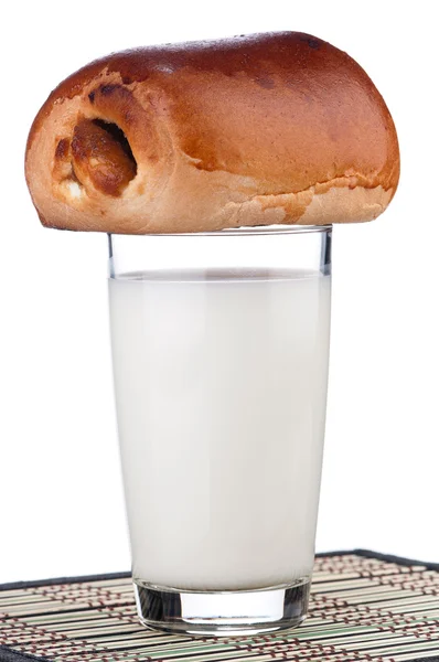 Glas Milch — Stockfoto