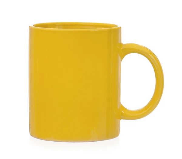 Yellow cup — Stock Photo, Image