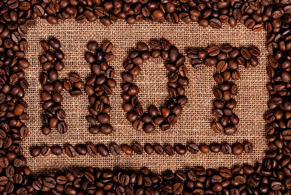 Coffee background — Stock Photo, Image