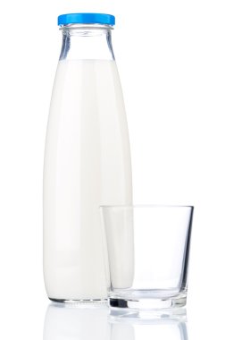 Bir şişe süt.