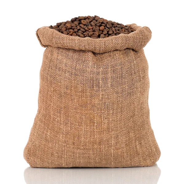 Koffie in de tas — Stockfoto