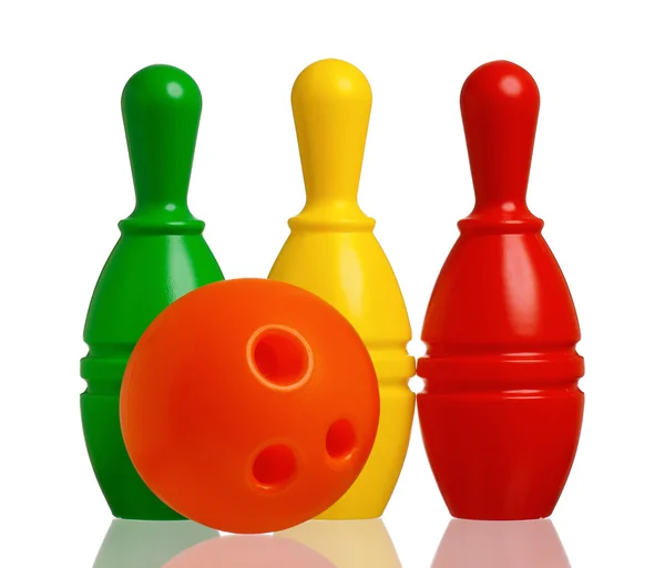 Toy bowling — Stock Photo, Image