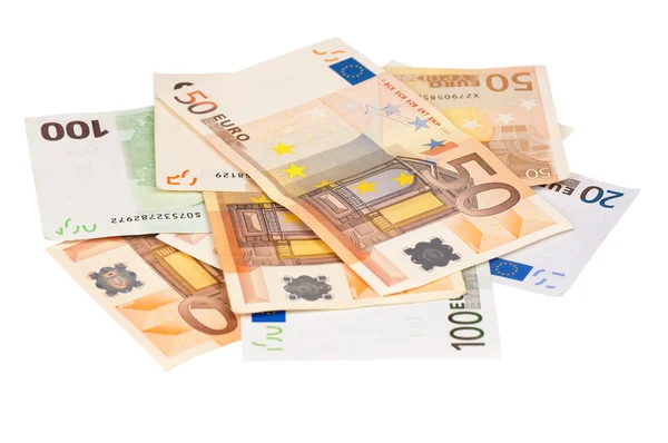 Högen av euron — Stockfoto