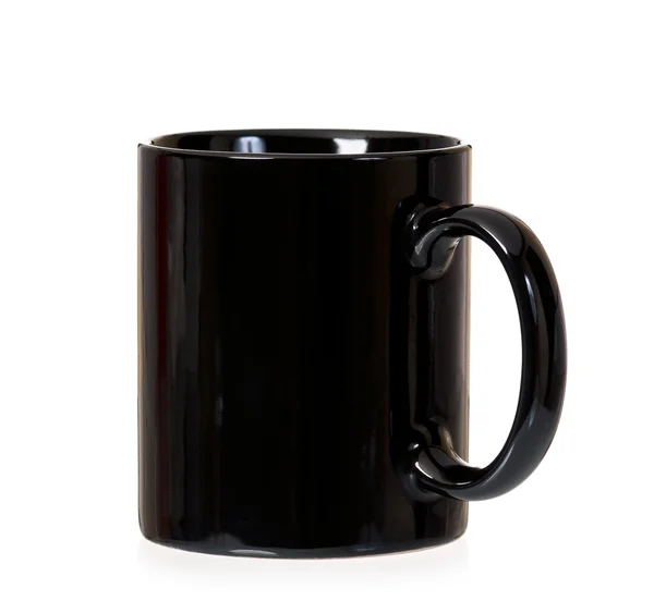 Schwarze Tasse — Stockfoto