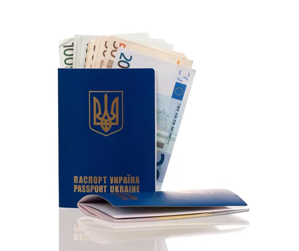 Passaporto Ucraina — Foto Stock