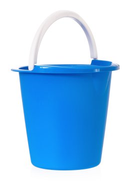 Blue bucket clipart