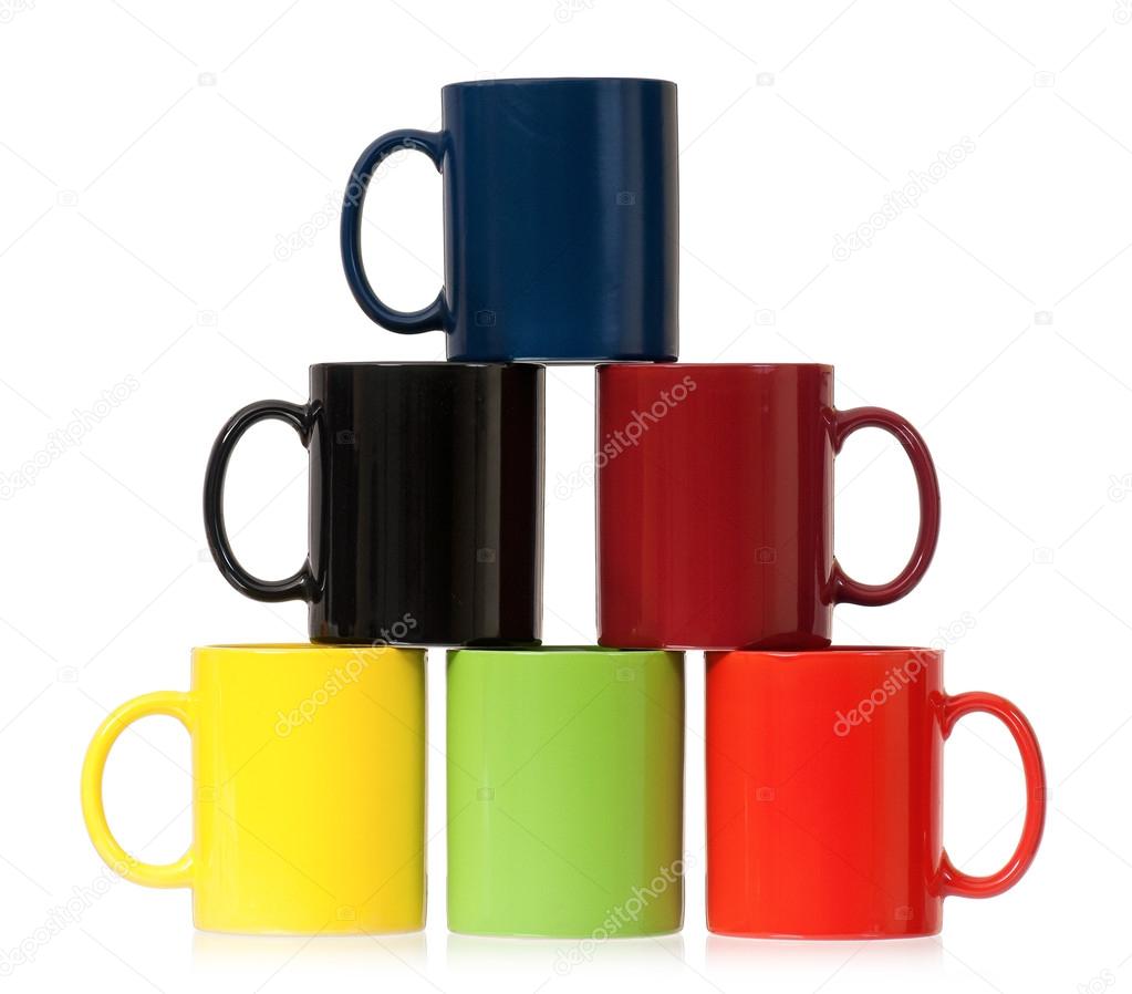 Colorful cups