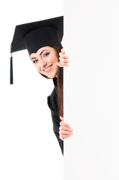 Studentisches Mädchen — Stockfoto