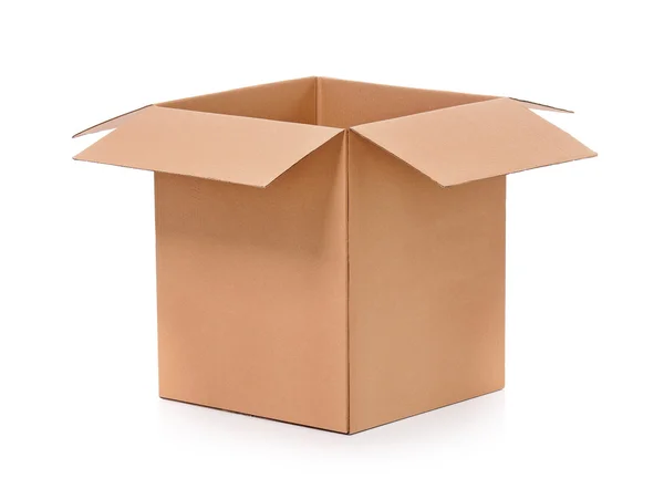 Kartonova krabice — Stock fotografie