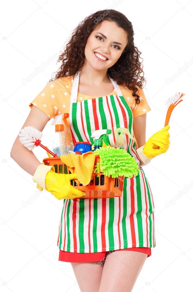 Genç ev hanımı — Stok Foto © DenisNata 29840737