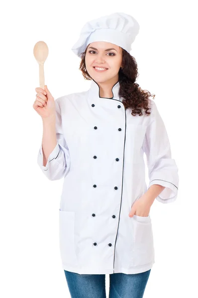 Mujer cocinera — Foto de Stock