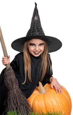 Cadılar Bayramı kostümlü çocuk