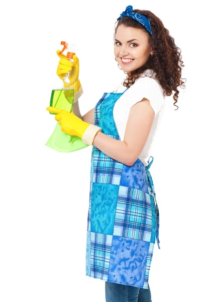 Young housewife — Stock Photo, Image