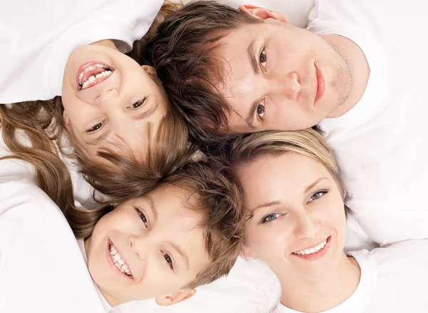 Famiglia divertente — Foto Stock