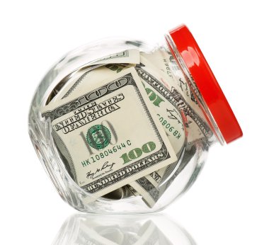 Money jar clipart