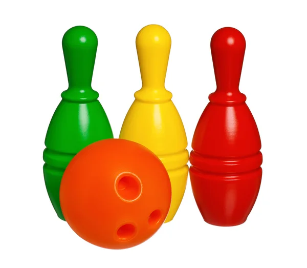 Toy bowling — Stock Photo, Image