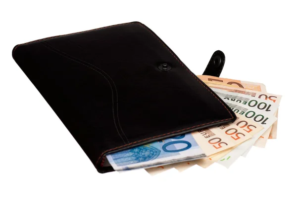 Money and notepad — Stock Photo, Image