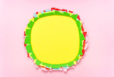 renkli yırtık kağıt arka plan