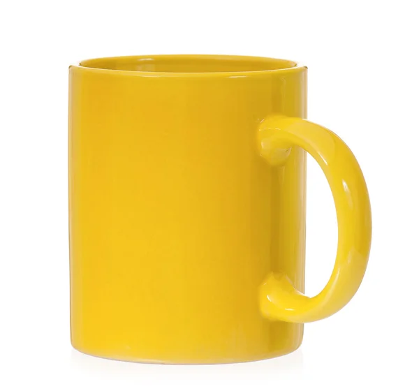 Yellow mug — Stock Photo, Image