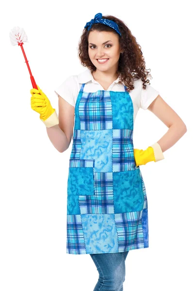 Young housewife — Stock Photo, Image