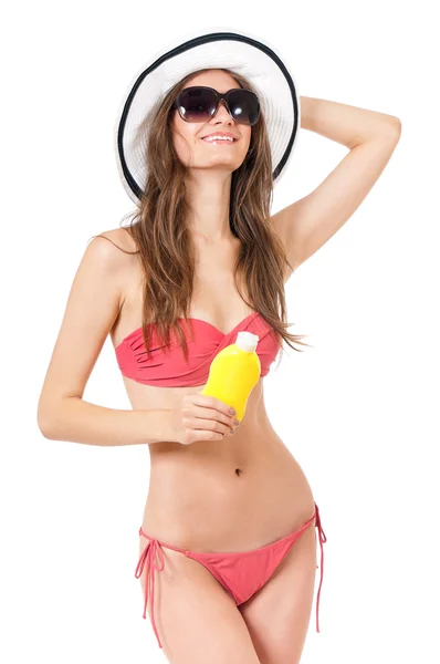 Woman in swimsuit — Stock Photo, Image