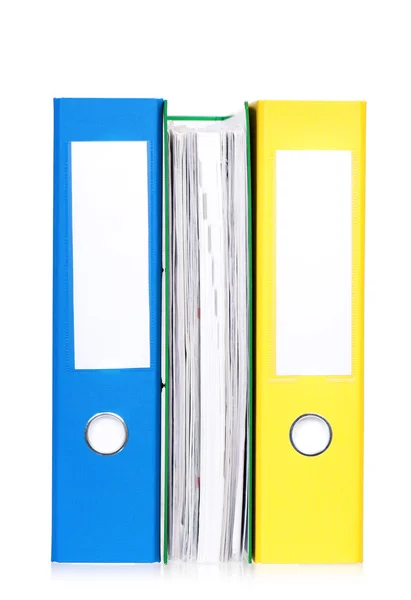 Colorful folders — Stock Photo, Image