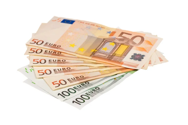 Ammasso di euro — Foto Stock