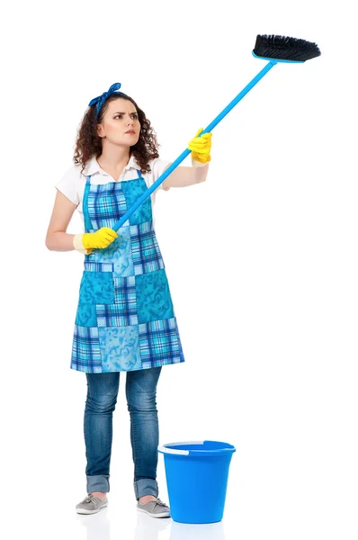 Young housewife — Stock Photo, Image