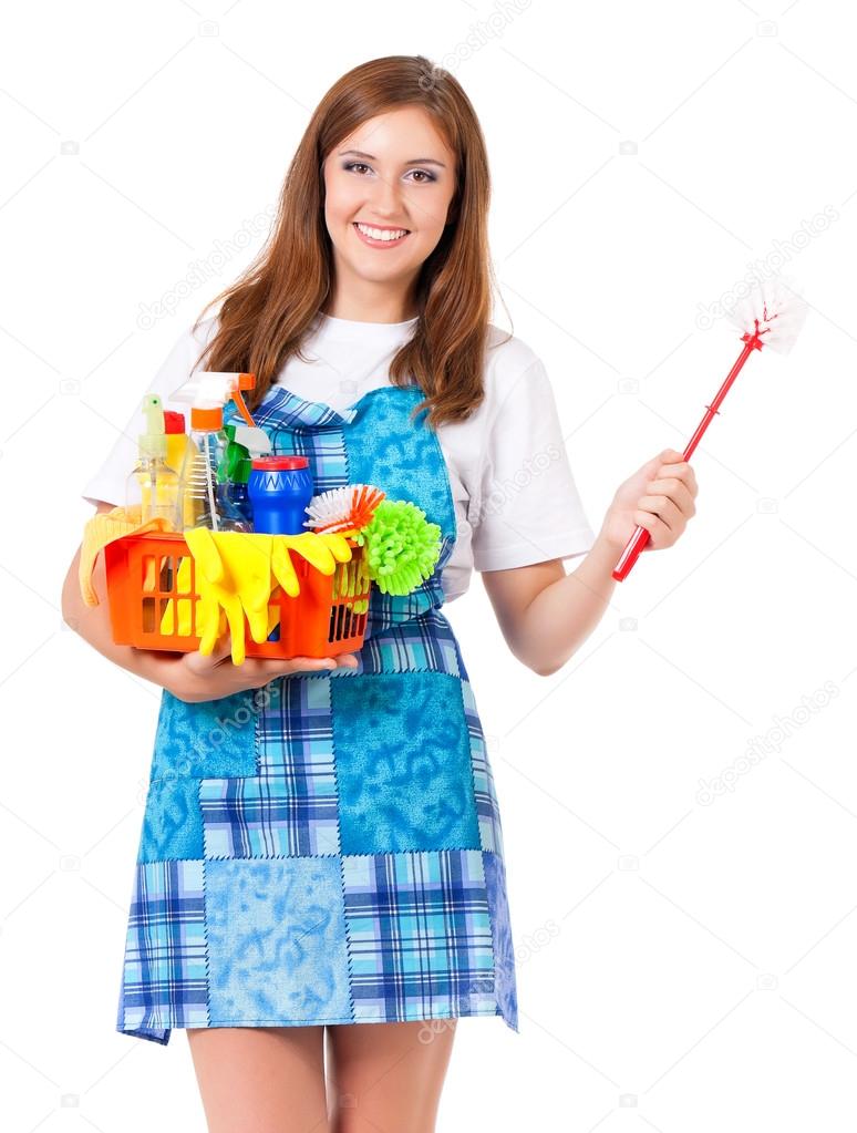 Young housewife