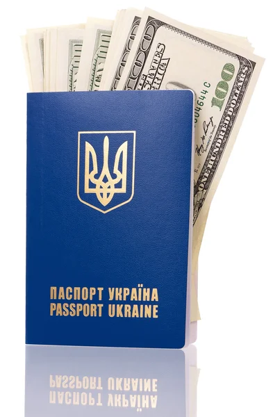 Passport Ukraina — Stockfoto