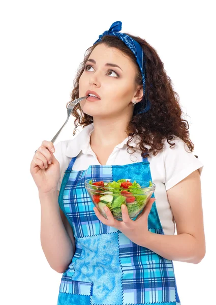 Young housewife — Stock Photo, Image