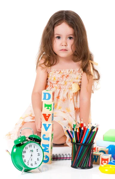 Happy little girl — Stock Photo, Image