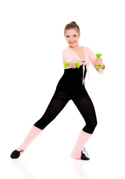 Menina Fitness — Fotografia de Stock