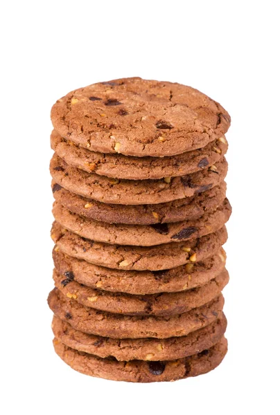 Cookie met chocoladestukjes — Stockfoto