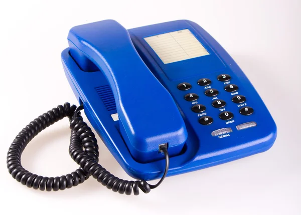 Blue phone — Stock Photo, Image