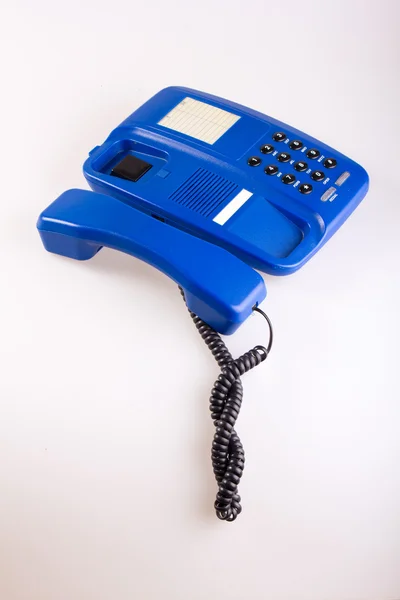 Téléphone bleu — Photo