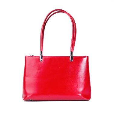 çanta beyaz arkaplanda izole edildi