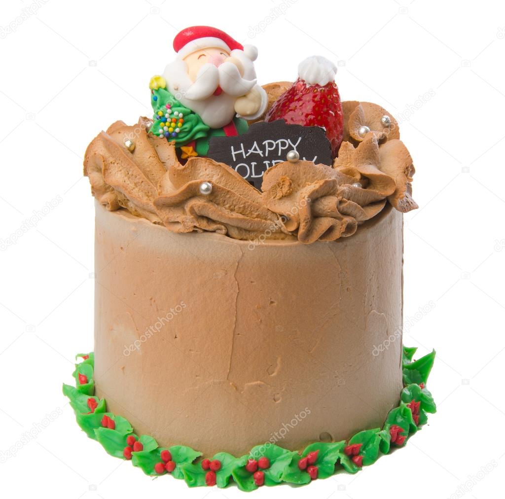 cake, Christmas ice cream cake