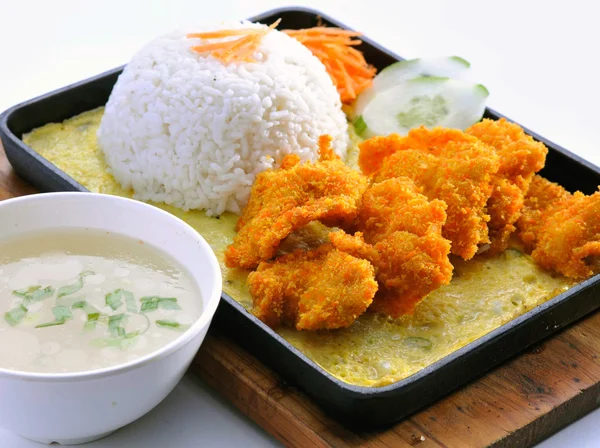 Malajské jídlo — Stock fotografie