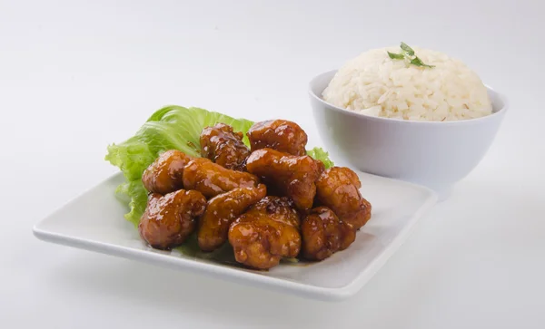 Malaysisk kinesisk mad - Stock-foto