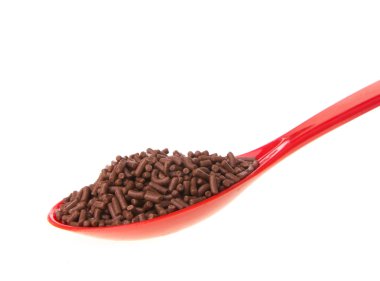 Kırmızı kaşık çikolata