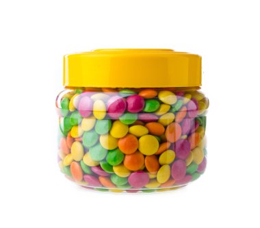 karışık renkli şekerler