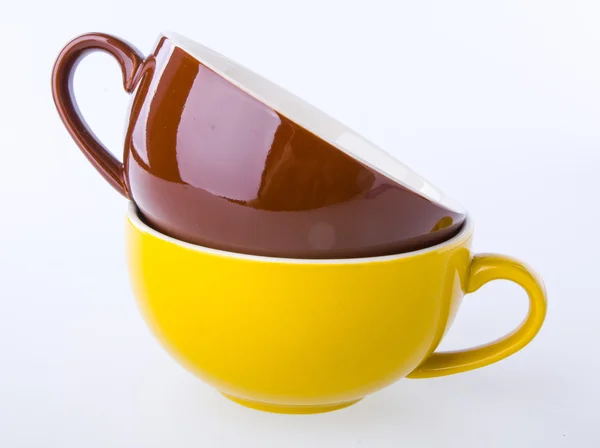Kleurrijke keramische cup — Stockfoto