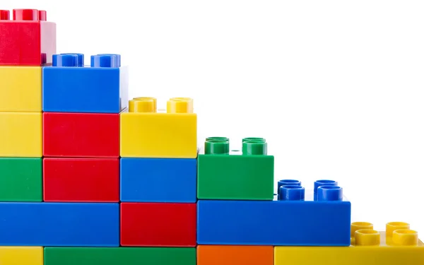 Costruire a mano un blocco — Foto Stock