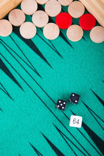 Backgammon Spiel — Stockfoto