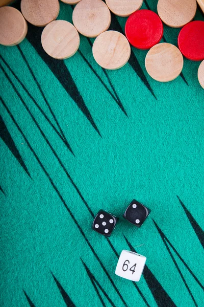 Jeu de backgammon — Photo
