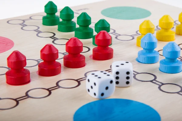 Farbiges Brettspiel — Stockfoto