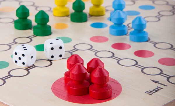 Colored board game — Stock Photo, Image