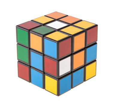 renkli küp puzzle